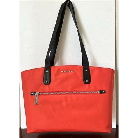 michael kors polly medium nylon top zip code|Polly Medium Nylon Tote Bag .